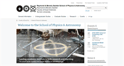Desktop Screenshot of physics.tau.ac.il