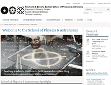 Tablet Screenshot of physics.tau.ac.il
