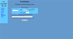 Desktop Screenshot of patchfinder.tau.ac.il