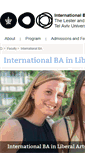 Mobile Screenshot of liberal-arts.tau.ac.il